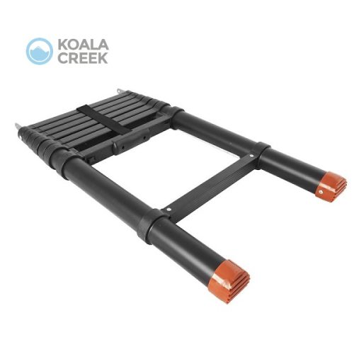 Koala Creek ladder V2  zwart met schuine treden 3