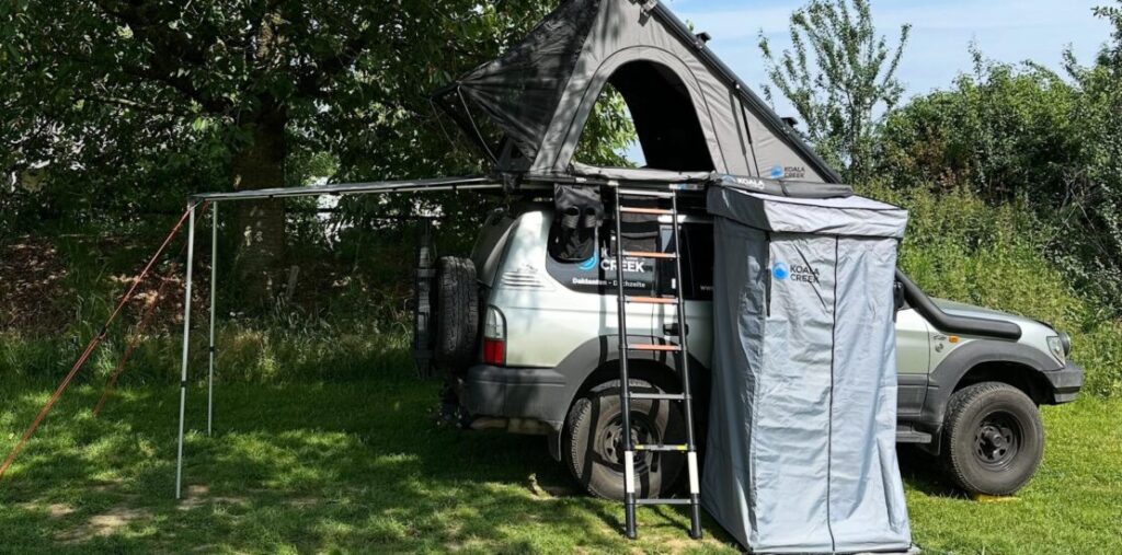 Koala Creek set up 5 minuten